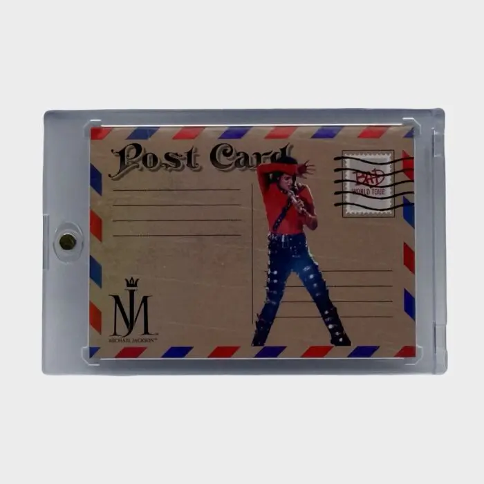 Michael Jackson BAD Tour Keepsake Trading Card # 158 Red Parallel 26/87