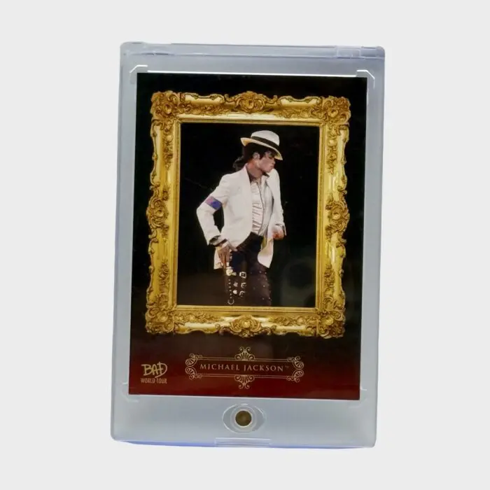 Michael Jackson BAD Tour Keepsake Trading Card # 231 Red Parallel 02/87