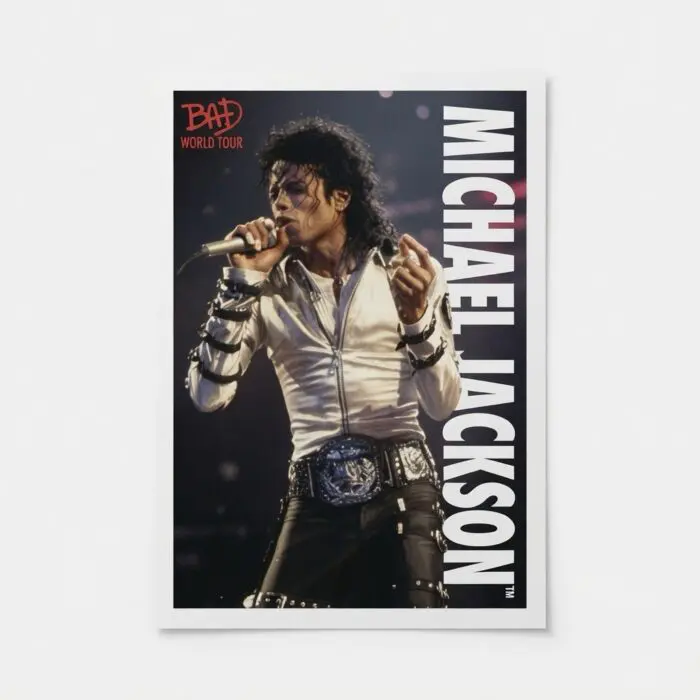 Michael Jackson BAD Tour Keepsake Trading Card #70 | Shortprint | Base