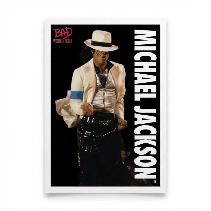 Michael Jackson BAD Tour Keepsake Trading Card #65 | Shortprint | Base