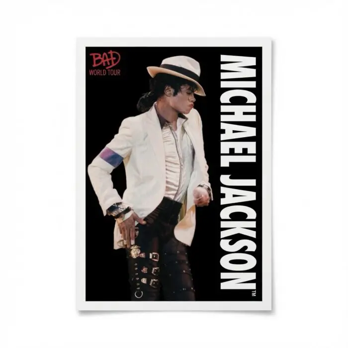 Michael Jackson BAD Tour Keepsake Trading Card #73 | Shortprint | Base