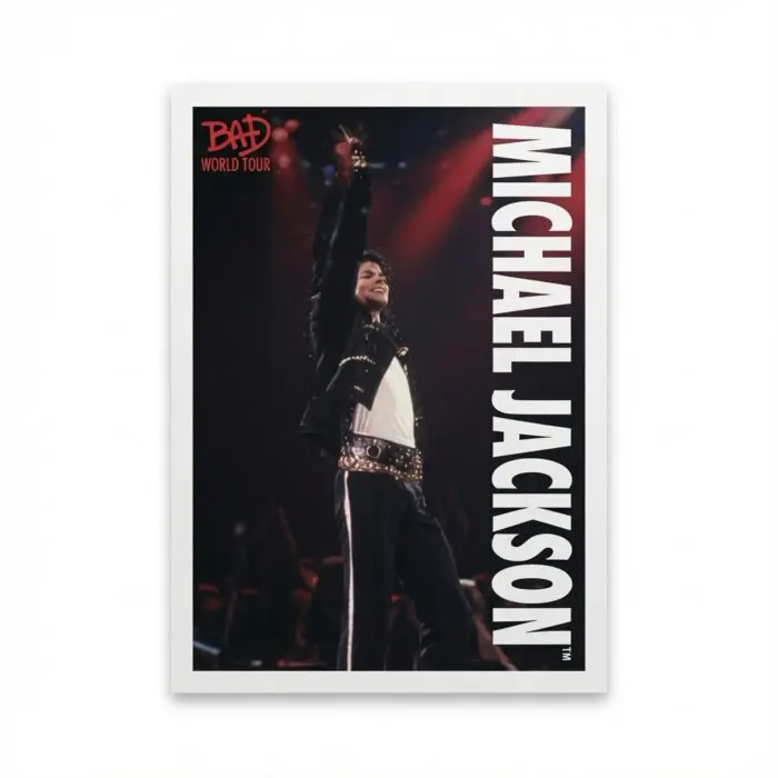 Michael Jackson BAD Tour Keepsake Trading Card #77 | Shortprint | Base