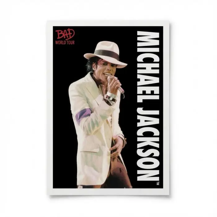 Michael Jackson BAD Tour Keepsake Trading Card #74 | Shortprint | Base