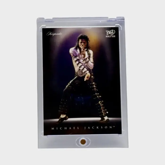 Michael Jackson BAD Tour Keepsake Trading Card # 51