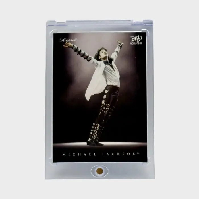 Michael Jackson BAD Tour Keepsake Trading Card # 52