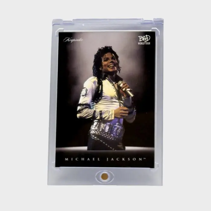 Michael Jackson BAD Tour Keepsake Trading Card # 54