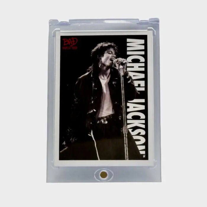 Michael Jackson BAD Tour Keepsake Trading Card # 59