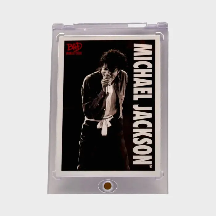 Michael Jackson BAD Tour Keepsake Trading Card # 61