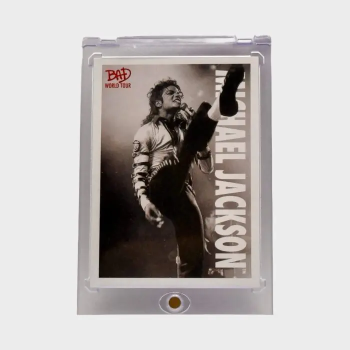 Michael Jackson BAD Tour Keepsake Trading Card # 68
