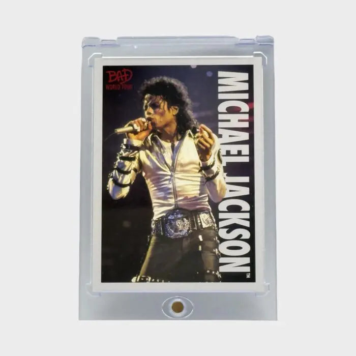 Michael Jackson BAD Tour Keepsake Trading Card # 70