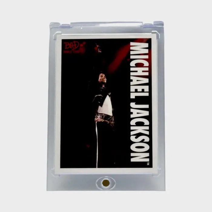 Michael Jackson BAD Tour Keepsake Trading Card # 77