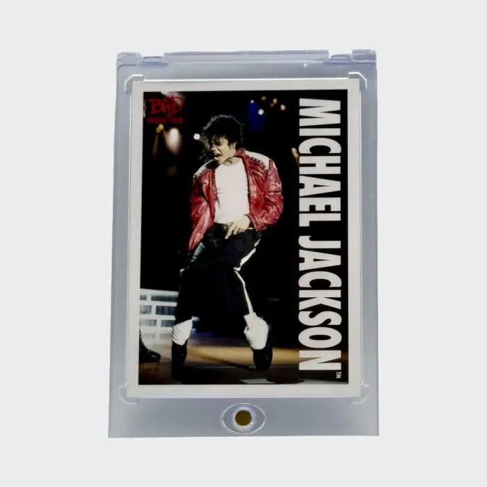 Michael Jackson BAD Tour Keepsake Trading Card # 81