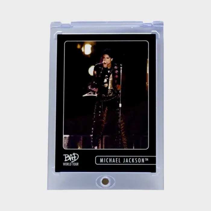 Michael Jackson BAD Tour Keepsake Trading Card # 96