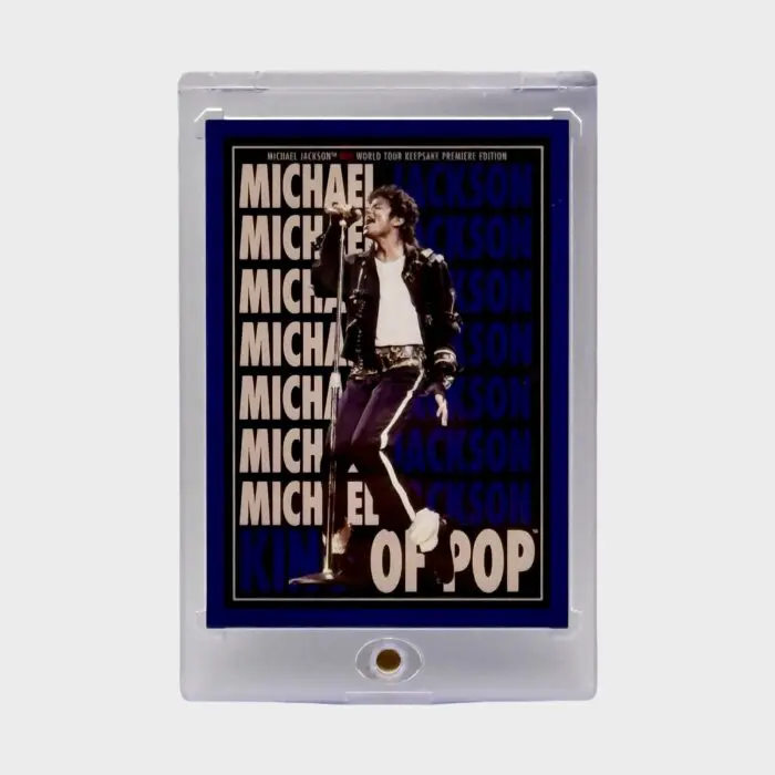 Michael Jackson BAD Tour Keepsake Trading Card # 175