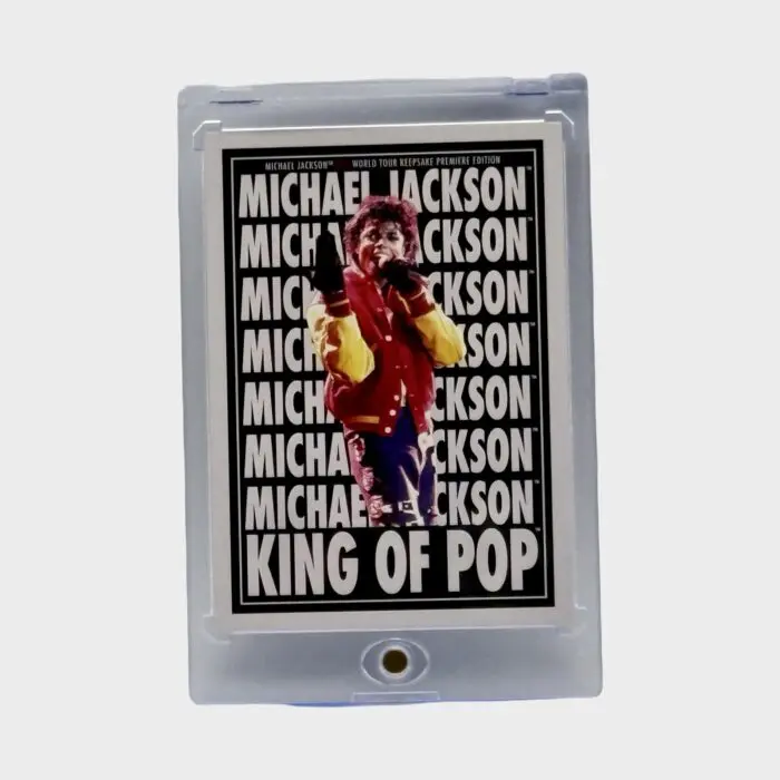 Michael Jackson BAD Tour Keepsake Trading Card # 181
