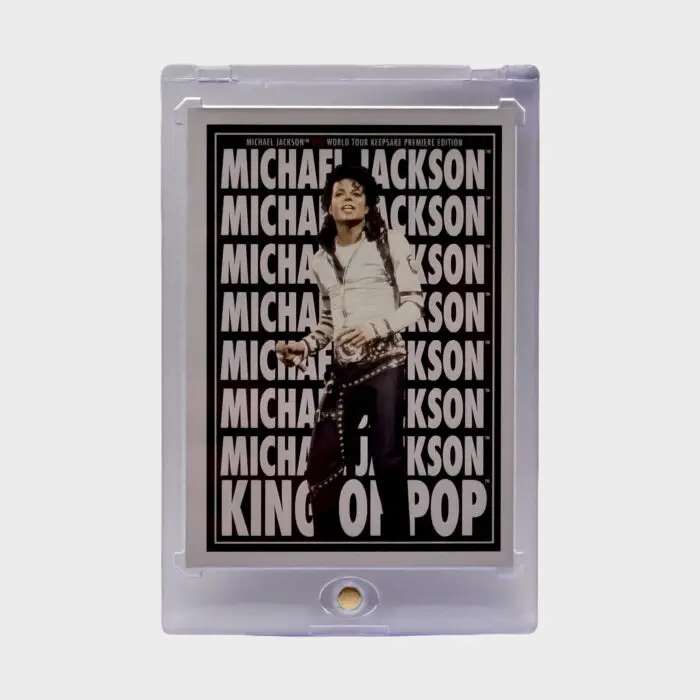 Michael Jackson BAD Tour Keepsake Trading Card # 183