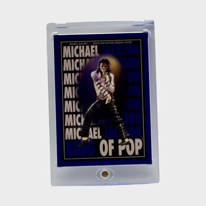 Michael Jackson BAD Tour Keepsake Trading Card # 195