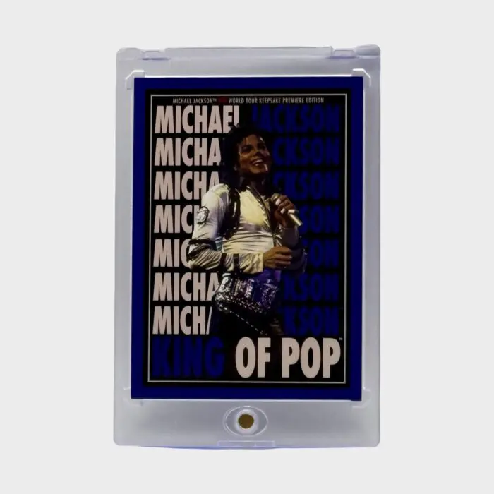 Michael Jackson BAD Tour Keepsake Trading Card # 198