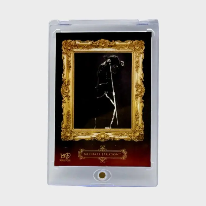 Michael Jackson BAD Tour Keepsake Trading Card # 218 Red Parallel 65/87