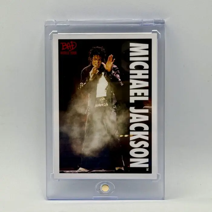 Michael Jackson BAD Tour Keepsake Trading Card # 66
