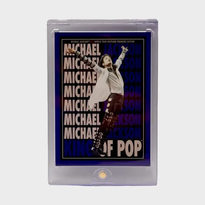Michael Jackson BAD Tour Keepsake Trading Card # 196