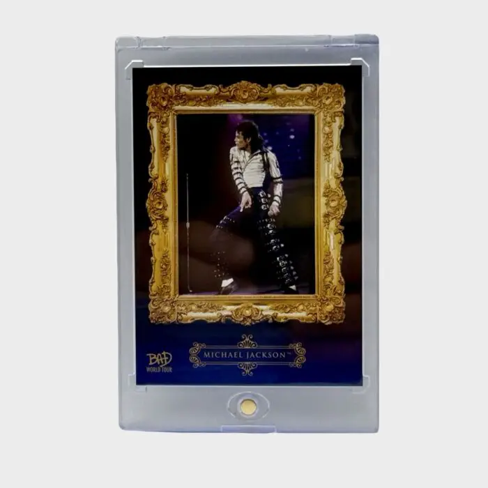 Michael Jackson BAD Tour Keepsake Trading Card # 214 Gold Parallel 13/17