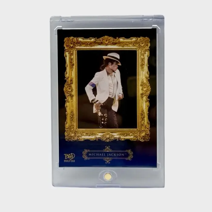 Michael Jackson BAD Tour Keepsake Trading Card # 231 Gold Parallel 17/17