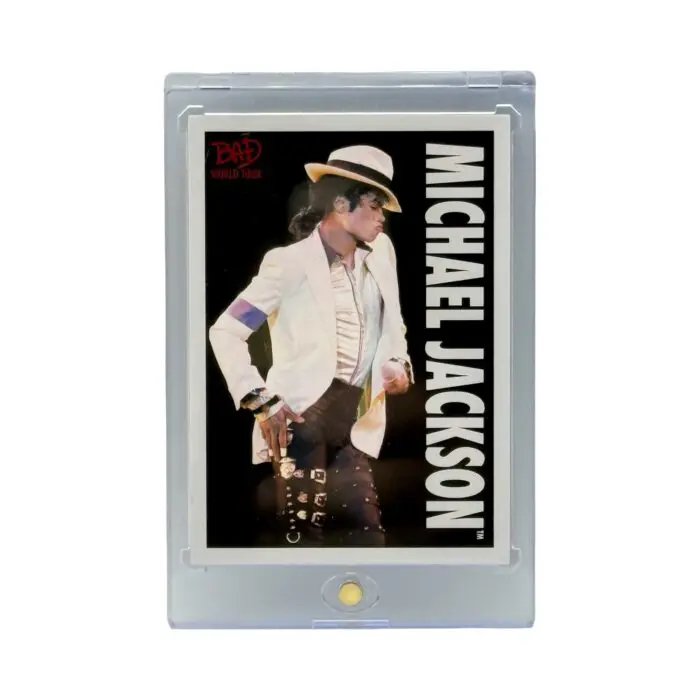 Michael Jackson BAD Tour Keepsake Trading Card # 73