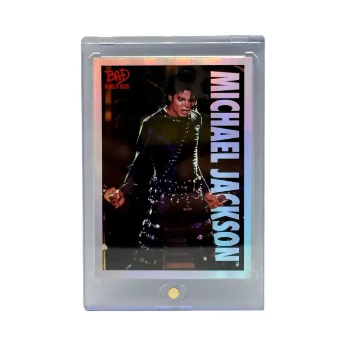 Michael Jackson BAD Tour Keepsake Trading Card # 76 Silver