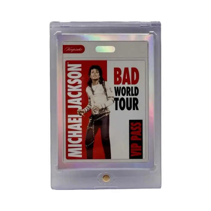 Michael Jackson BAD Tour Keepsake Trading Card # 113 Silver