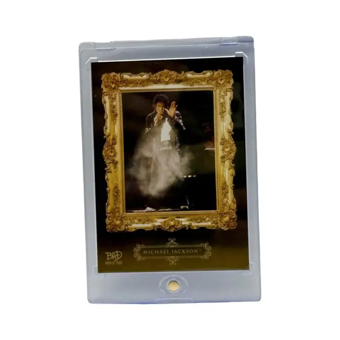 Michael Jackson BAD Tour Keepsake Trading Card # 223 Gold Parallel 06/17