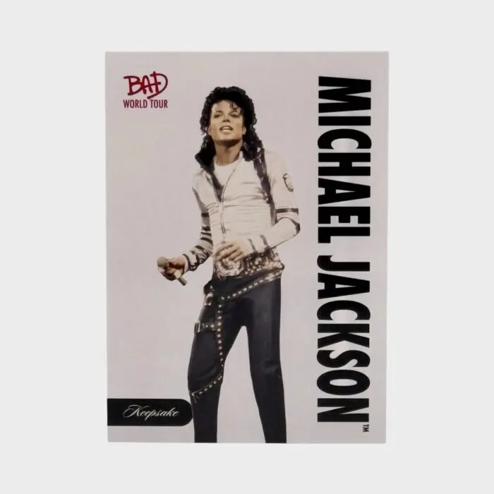Michael Jackson BAD Tour Keepsake Trading Card # 9 Base