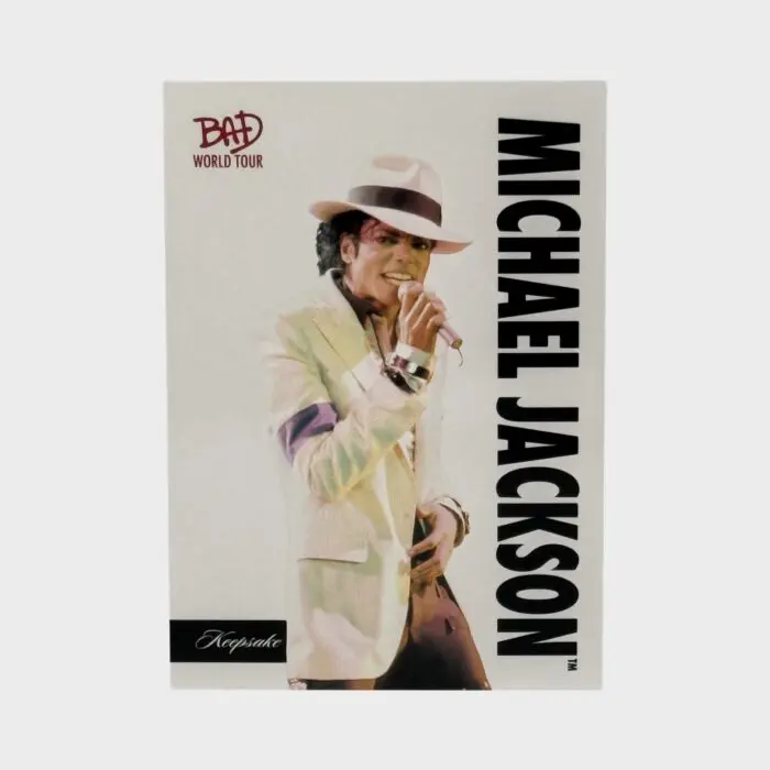 Michael Jackson BAD Tour Keepsake Trading Card # 14 Base