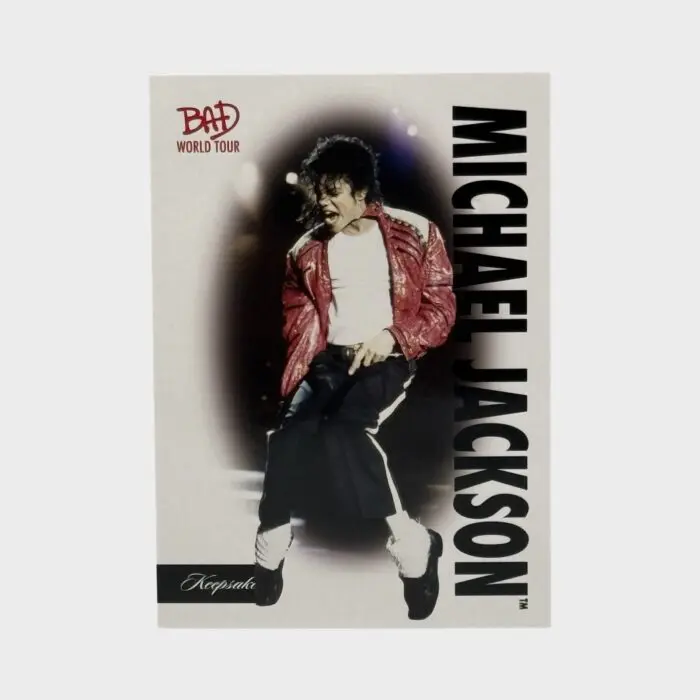 Michael Jackson BAD Tour Keepsake Trading Card # 19 Base