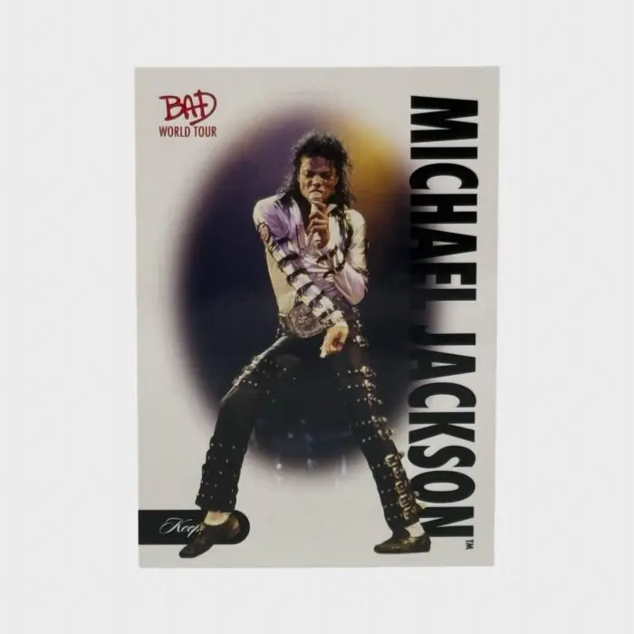 Michael Jackson BAD Tour Keepsake Trading Card # 21 Base