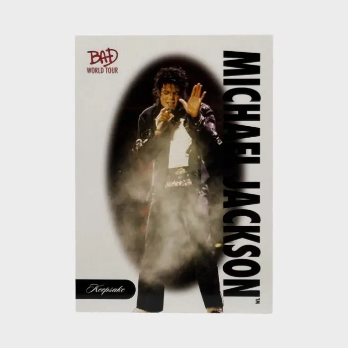 Michael Jackson BAD Tour Keepsake Trading Card # 30 Base