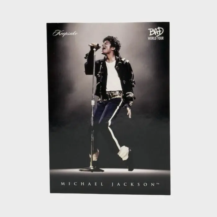 Michael Jackson BAD Tour Keepsake Trading Card # 31 Spotlight Base