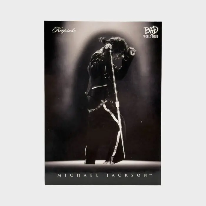 Michael Jackson BAD Tour Keepsake Trading Card # 34 Spotlight Base