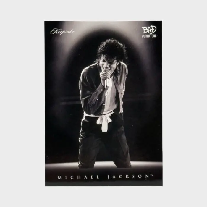 Michael Jackson BAD Tour Keepsake Trading Card # 35 Spotlight Base