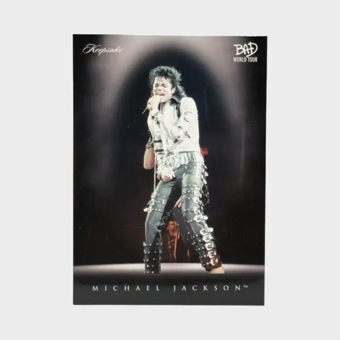 Michael Jackson BAD Tour Keepsake Trading Card # 36 Spotlight Base