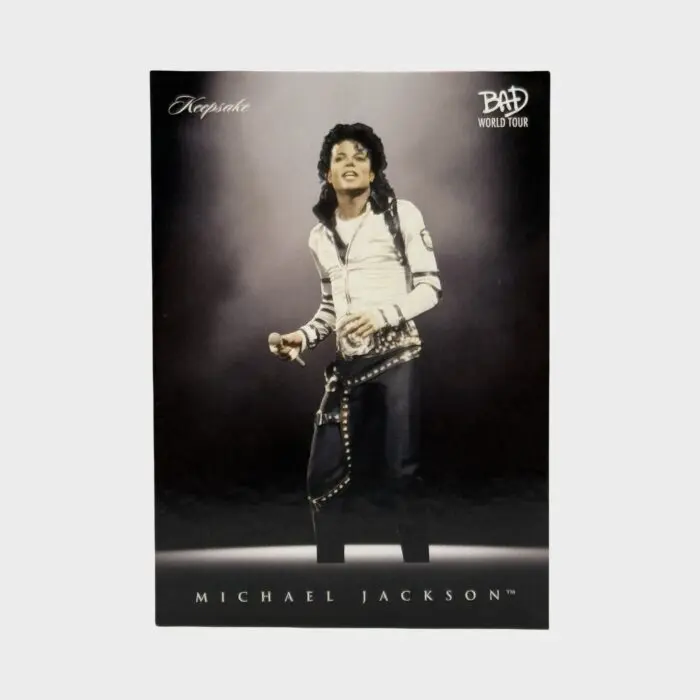 Michael Jackson BAD Tour Keepsake Trading Card # 39 Spotlight Base