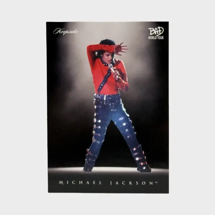 Michael Jackson BAD Tour Keepsake Trading Card # 42 Spotlight Base