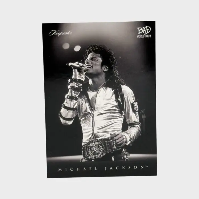 Michael Jackson BAD Tour Keepsake Trading Card # 45 Spotlight Base