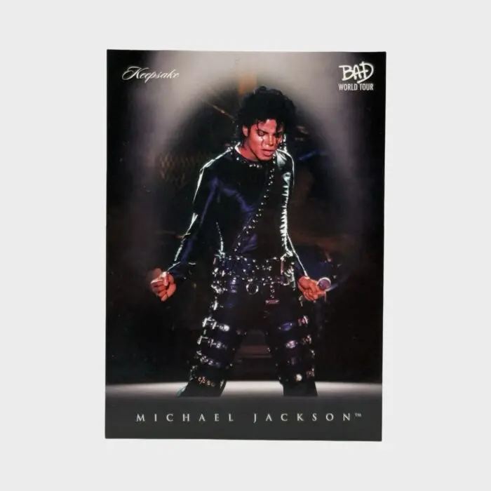 Michael Jackson BAD Tour Keepsake Trading Card # 46 Spotlight Base