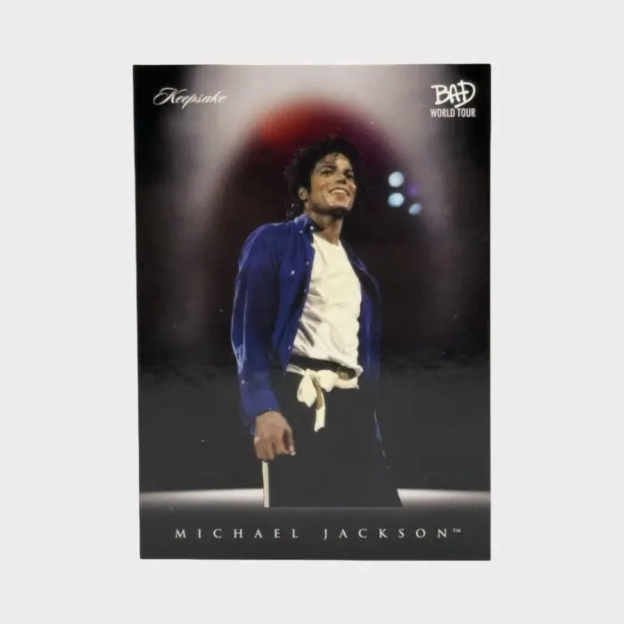 Michael Jackson BAD Tour Keepsake Trading Card # 47 Spotlight Base