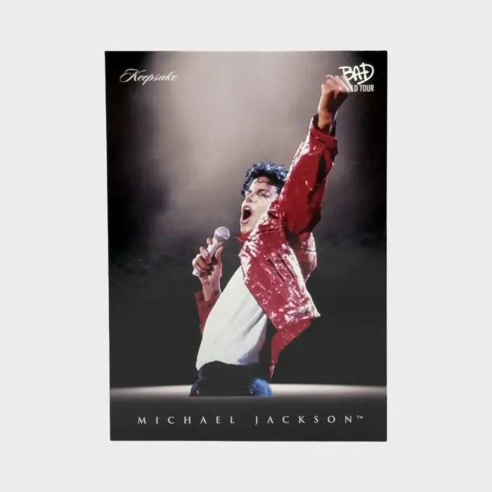 Michael Jackson BAD Tour Keepsake Trading Card # 48 Spotlight Base