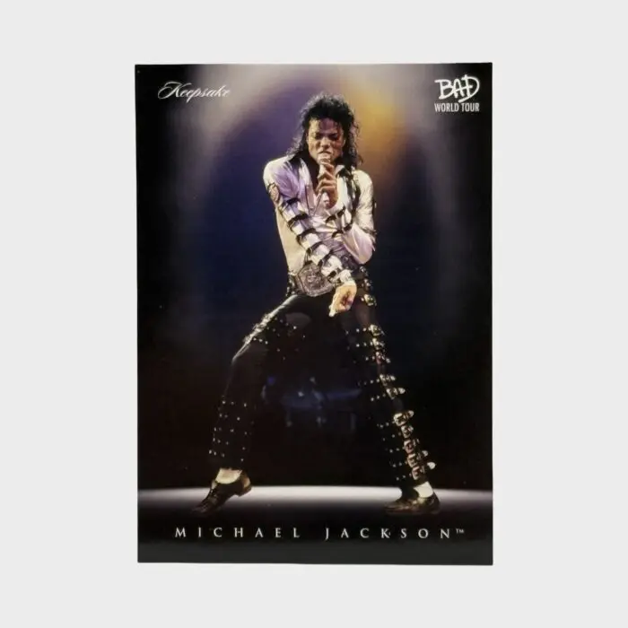 Michael Jackson BAD Tour Keepsake Trading Card # 51 Spotlight Base