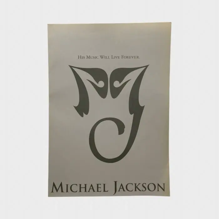 Michael Jackson Sony Music Promo Brochure (Hong Kong)