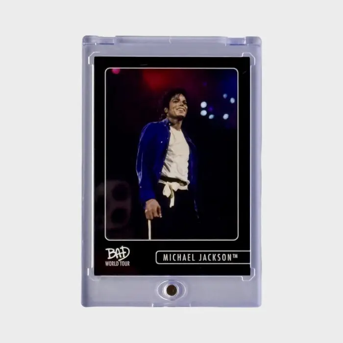 Michael Jackson BAD Tour Keepsake Trading Card # 92 Base Throwback