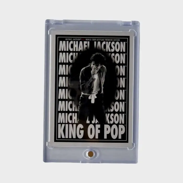 Michael Jackson BAD Tour Keepsake Trading Card # 179 Poster